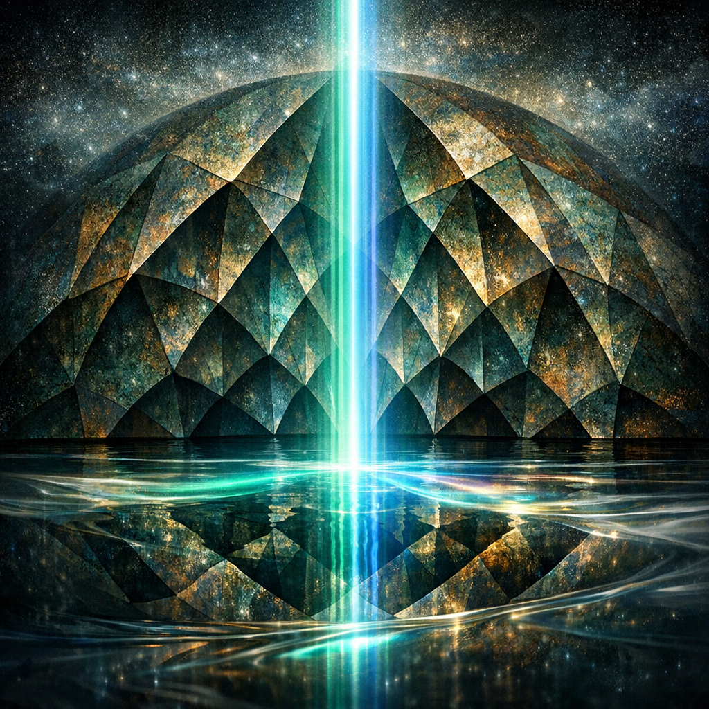 Celestial Dome and Light Pillar