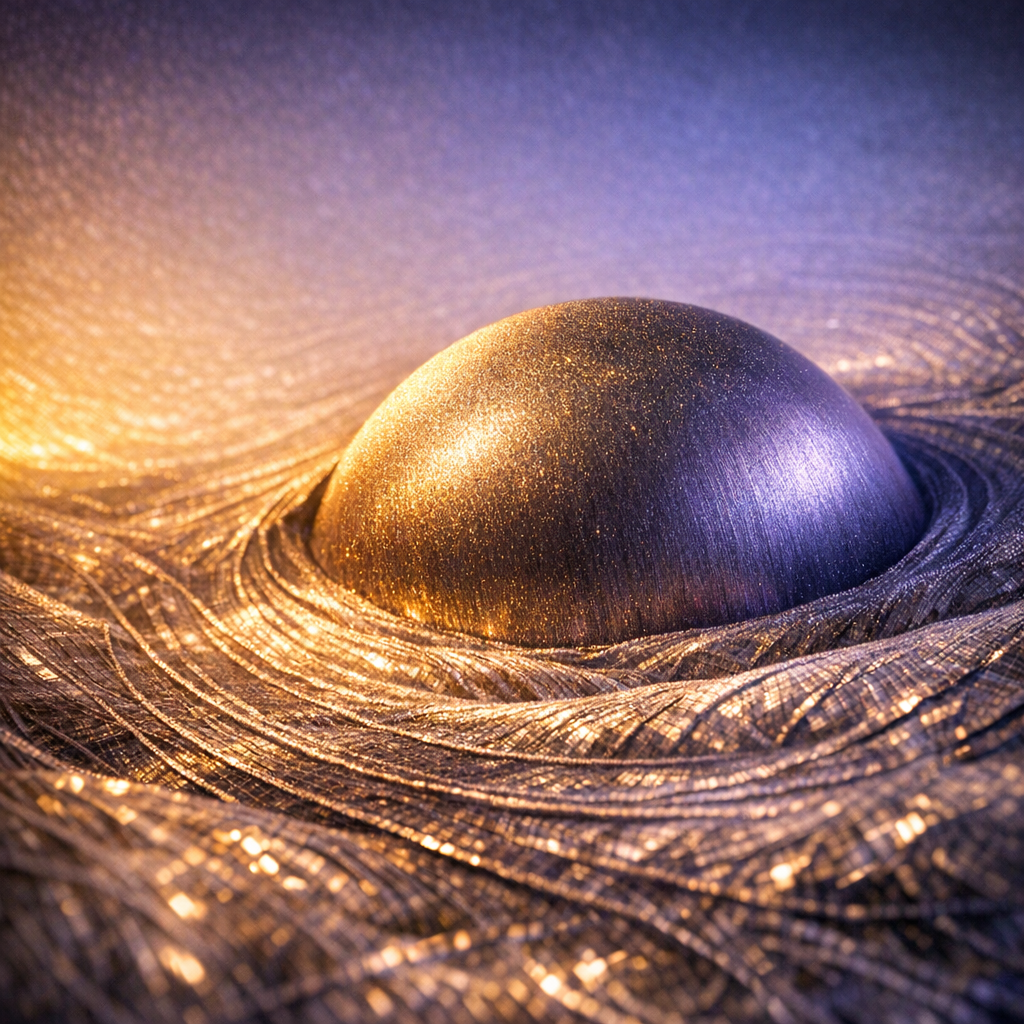 Iridescent Metallic Emergence