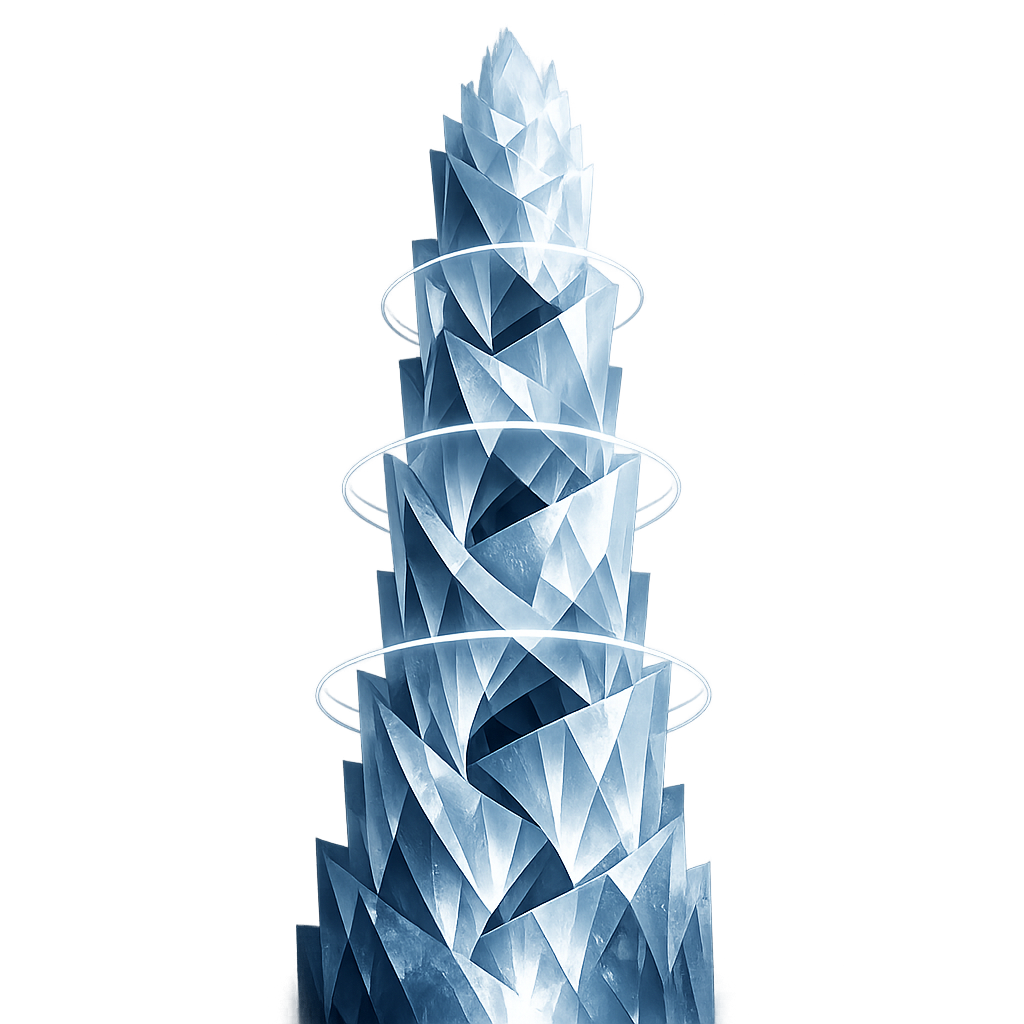 Crystalline Spiral Tower
